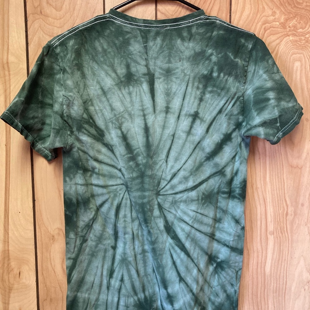 Green Tie-Dye Steve Rhodes Shirt Voodoo Rituals - Picture 3 of 3
